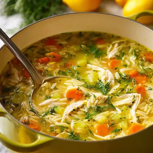 herb lemon chicken soup