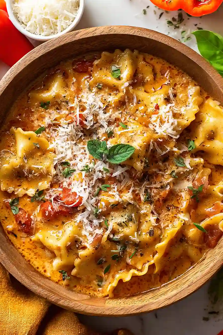 Spicy Lasagna Soup