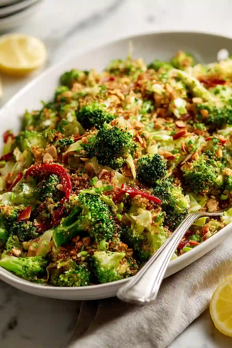 vegan broccoli salad