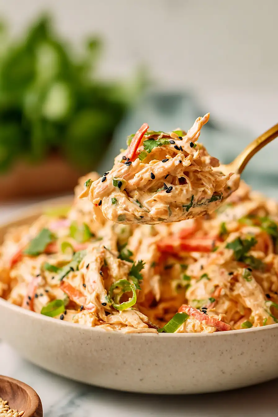 bang bang chicken salad