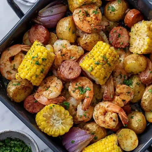 air fryer shrimp boil