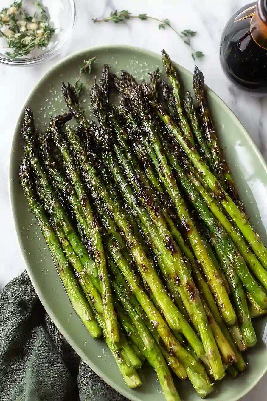 grilled balsamic asparagus