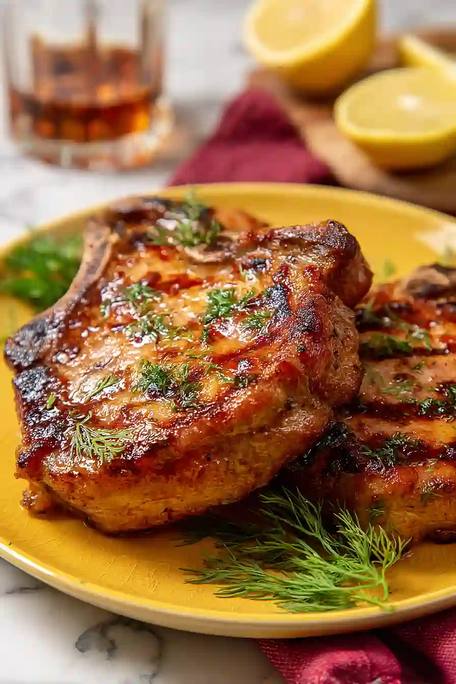 ninja foodi grilled pork chops