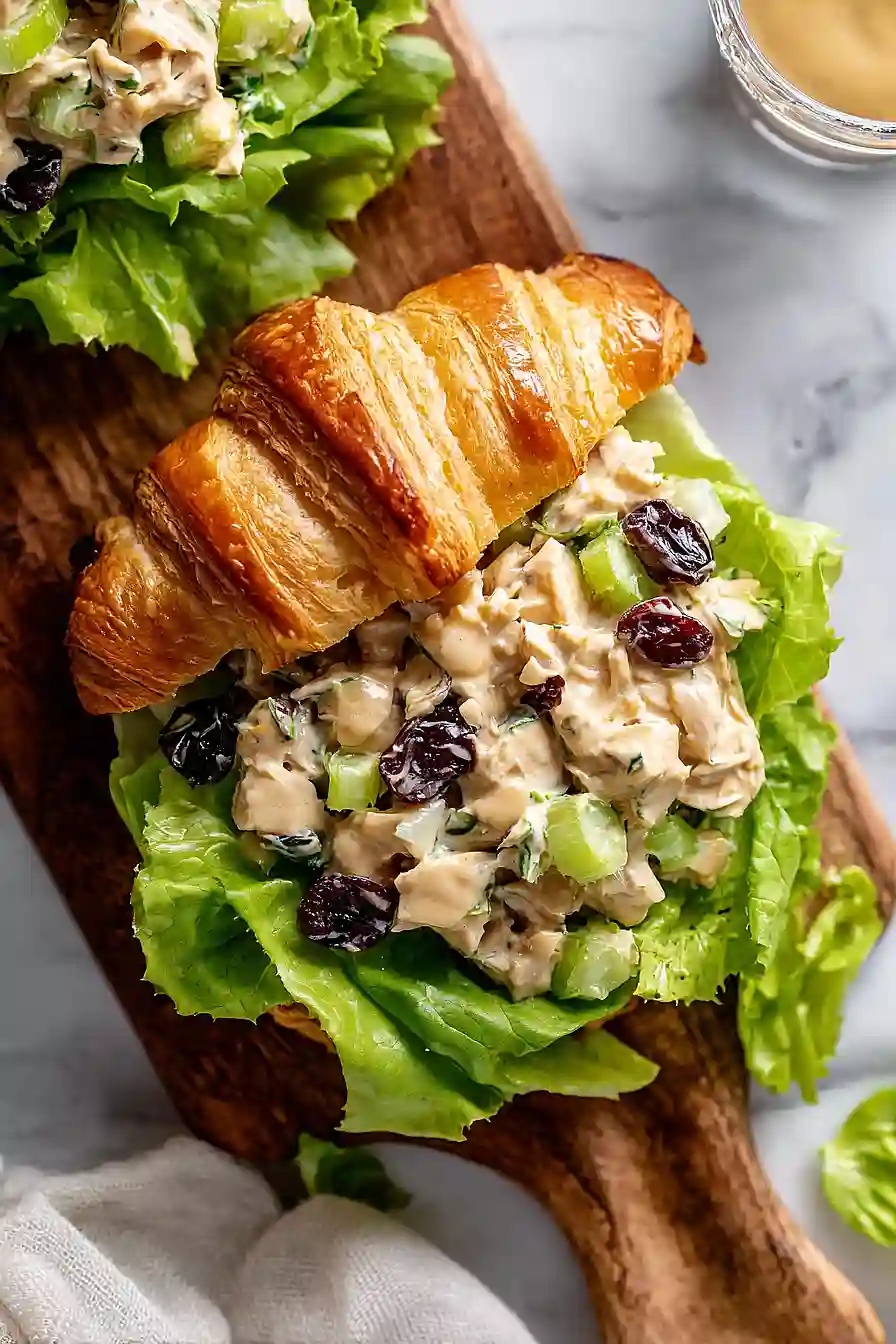 honey mustard chicken salad sandwich