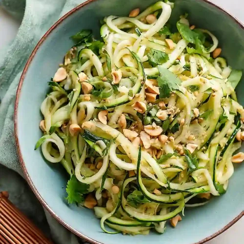 asian cucumber noodle salad