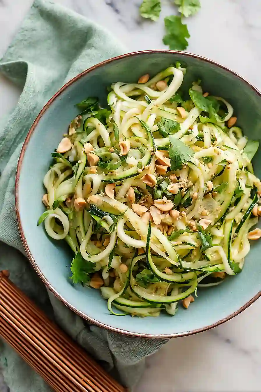 asian cucumber noodle salad
