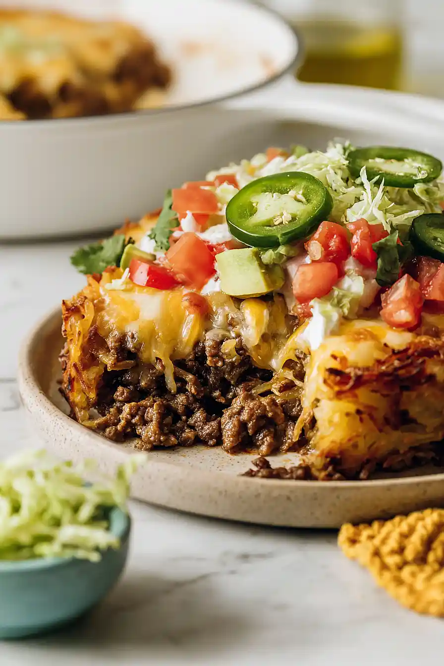 paleo hamburger casserole