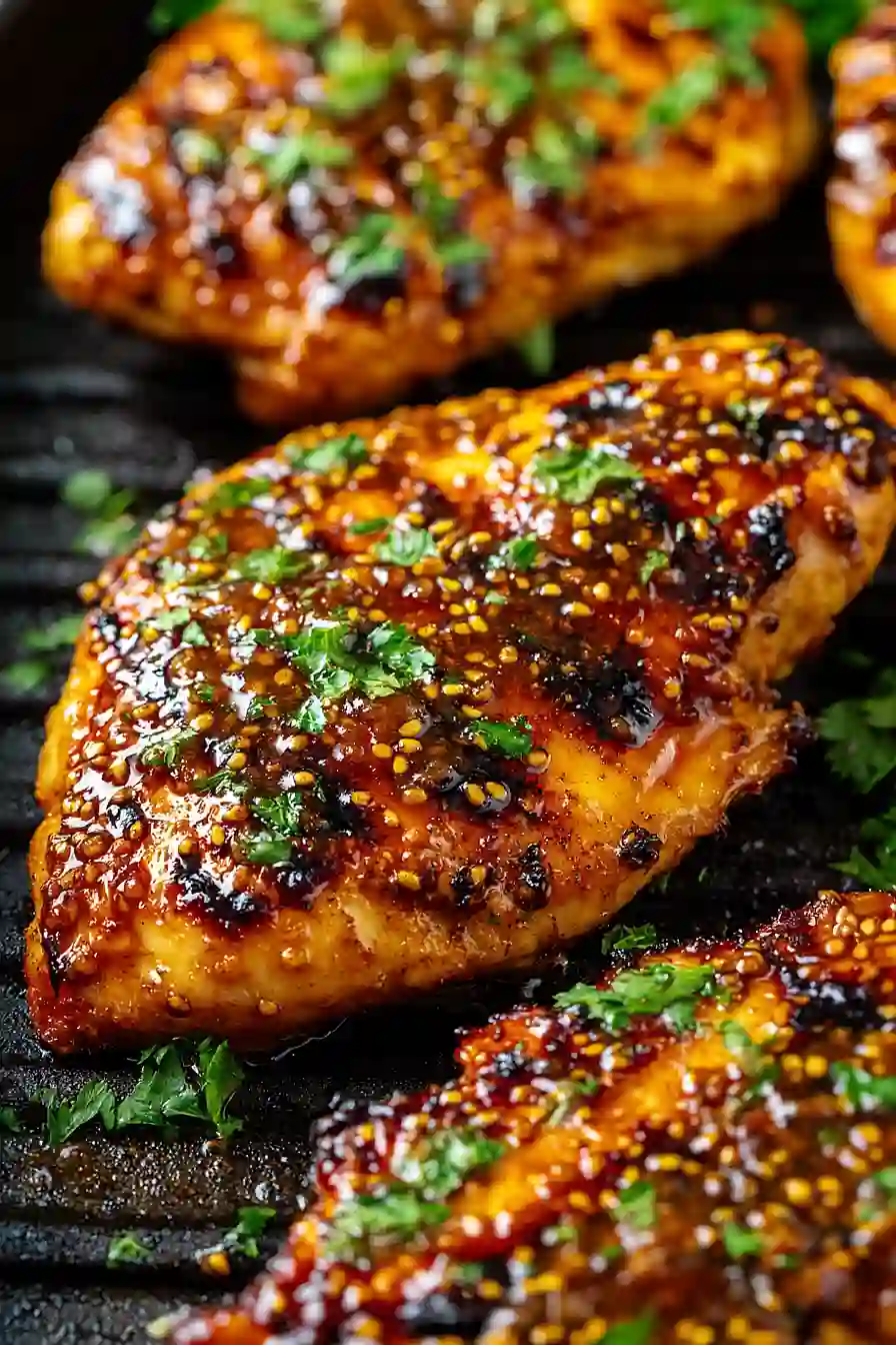 grilled honey mustard chicken