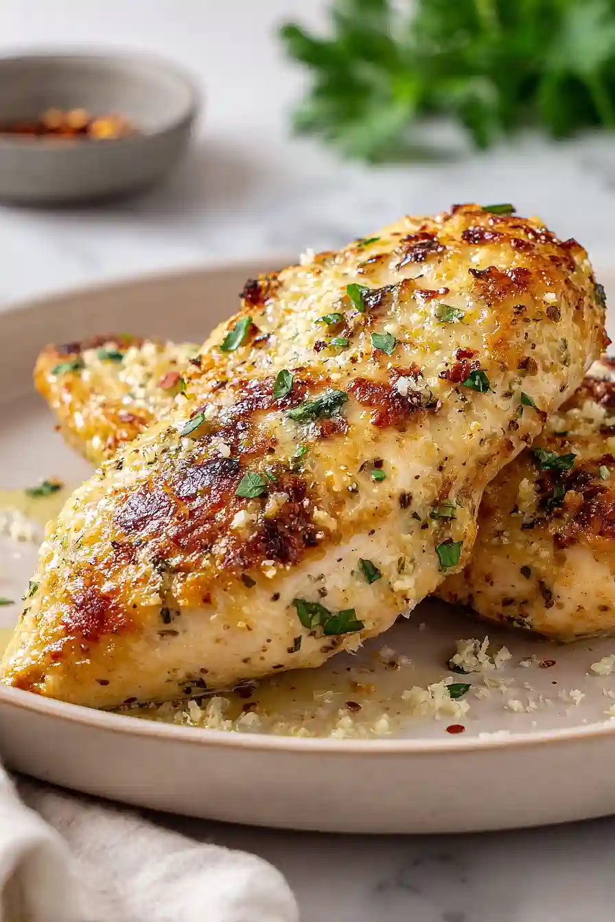 grilled garlic parmesan chicken