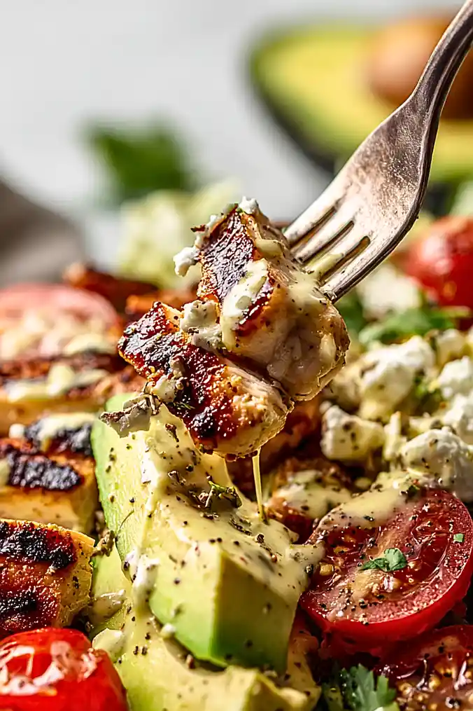 avocado chicken salad