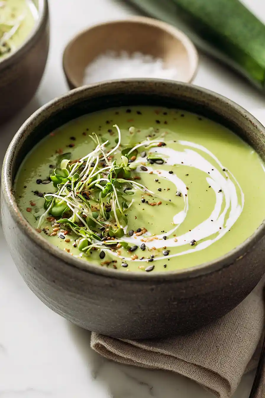 asparagus and zucchini soup