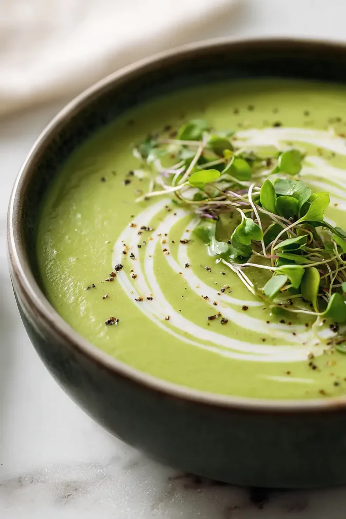 asparagus and zucchini soup