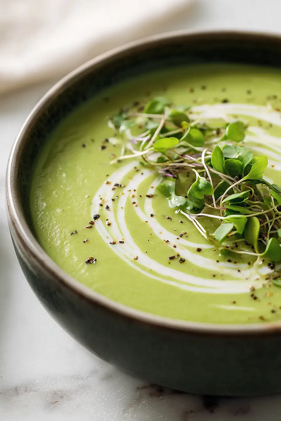 asparagus and zucchini soup