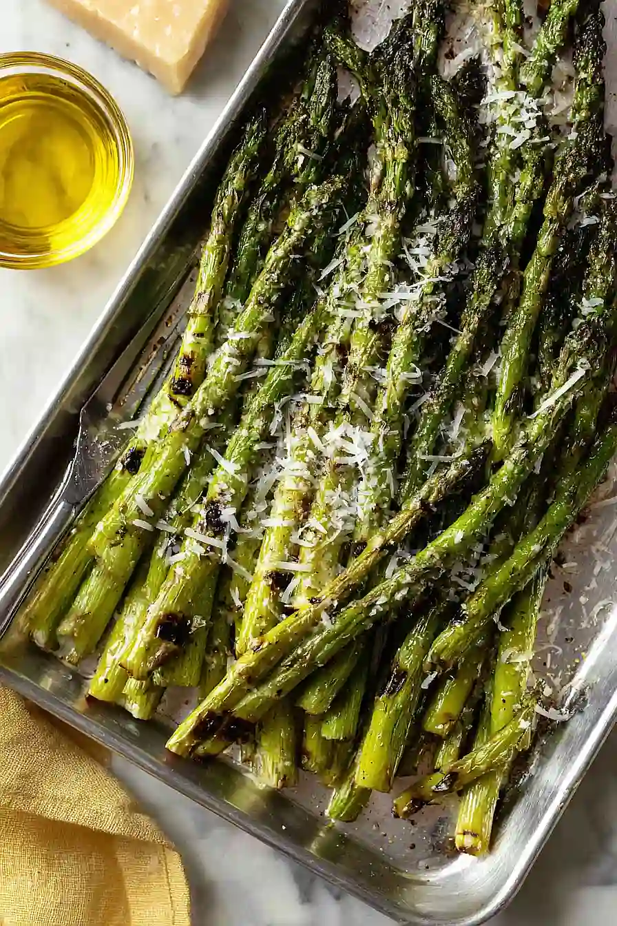 grilled asparagus with parmesan cheese