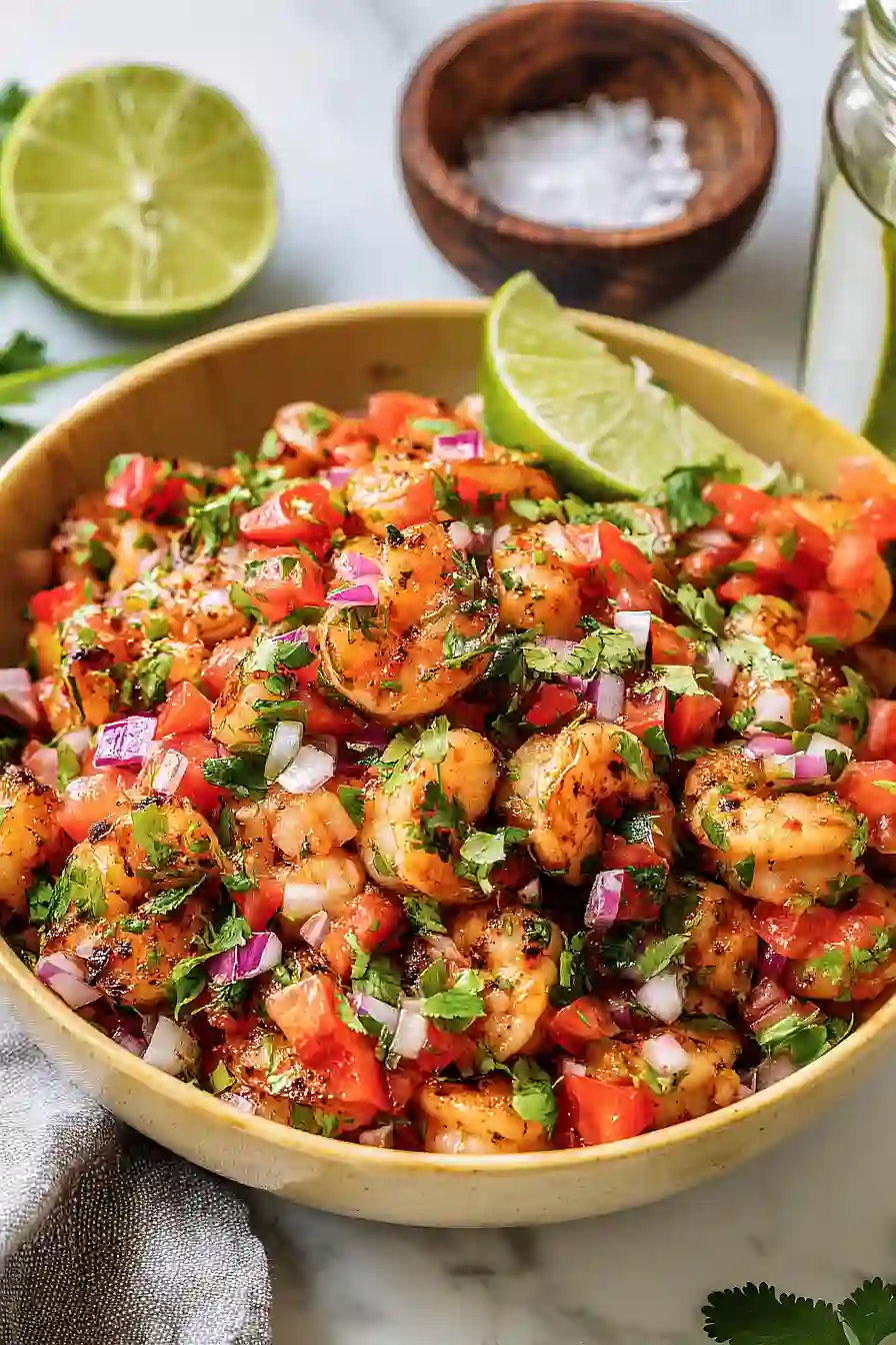 grilled shrimp ceviche