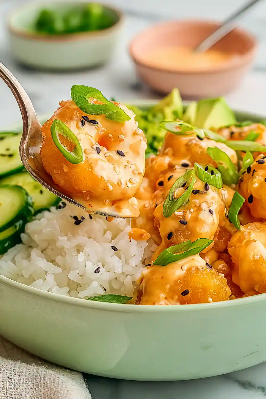 Bang Bang Shrimp Bowls