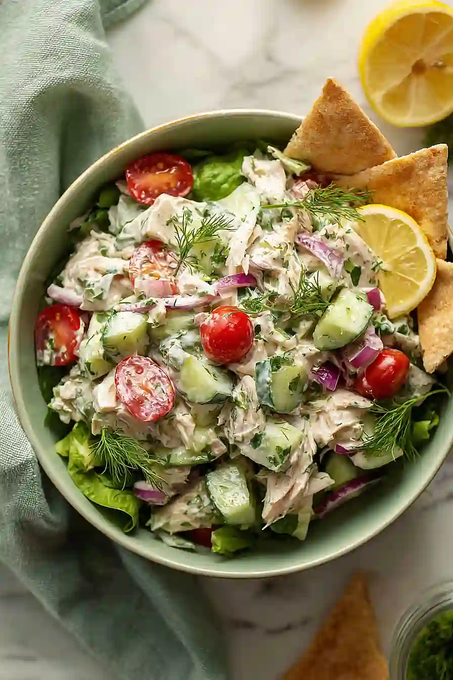 chicken salad in a jar