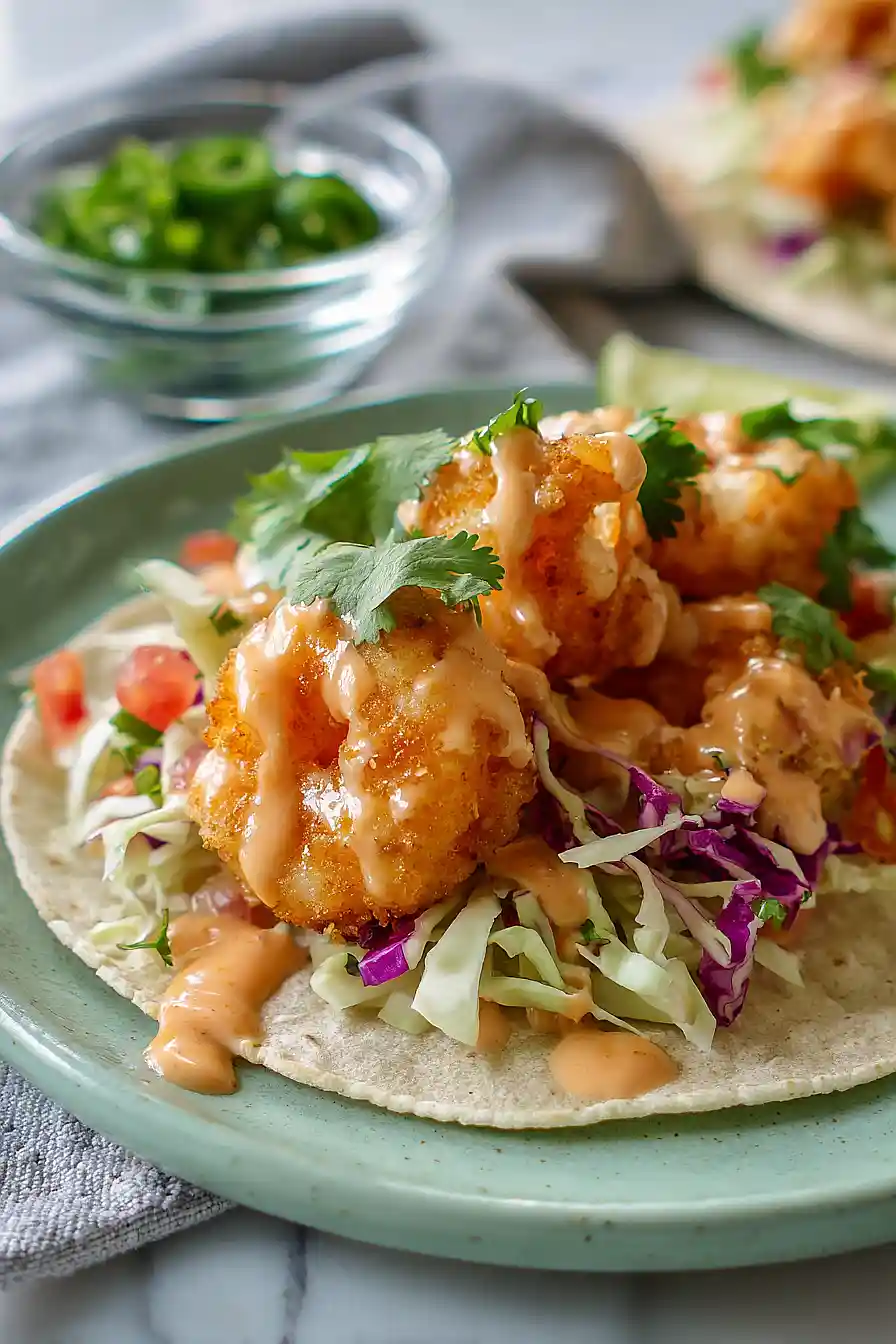 bang bang shrimp tacos (bonefish grill copycat)
