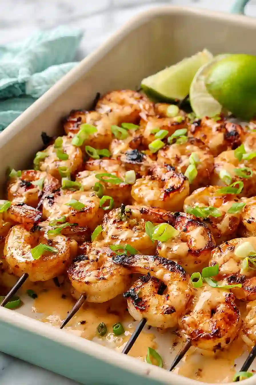 grilled bang bang shrimp