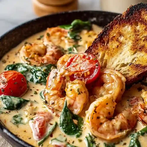 Creamy Tuscan Shrimp