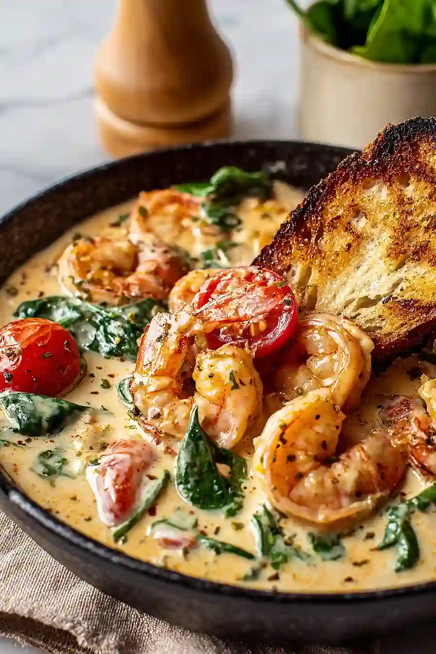 Creamy Tuscan Shrimp