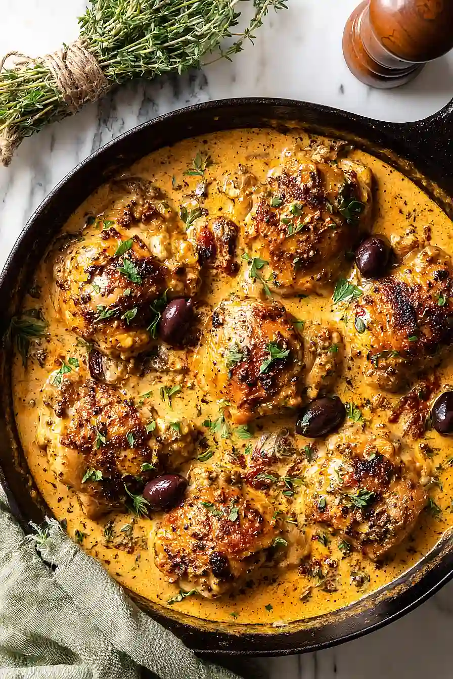 Marry Me Chicken Thighs