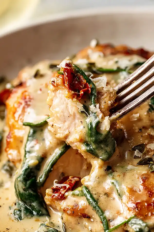 Creamy Tuscan Chicken Thighs
