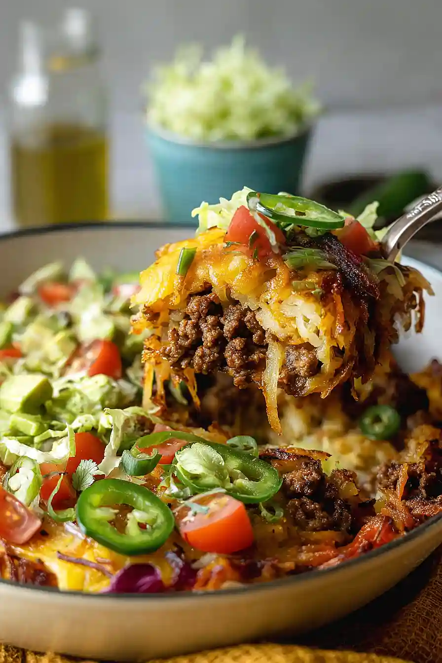 paleo hamburger casserole