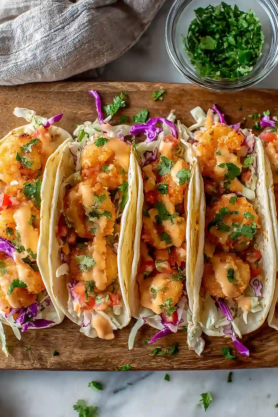 bang bang shrimp tacos (bonefish grill copycat)