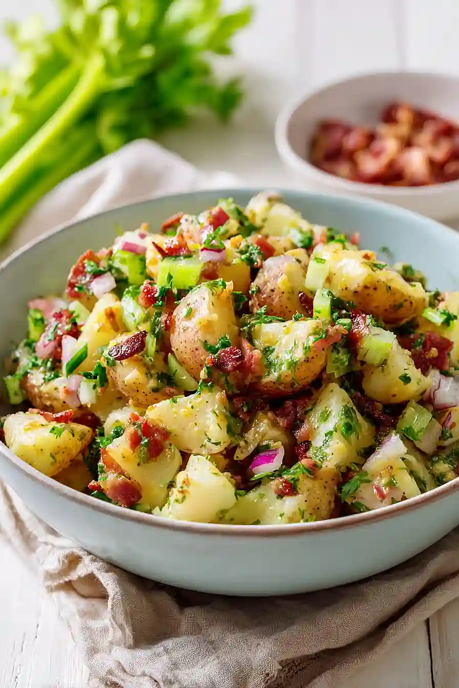 german potato salad with celery