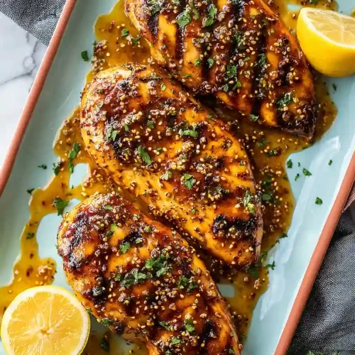 grilled honey mustard chicken