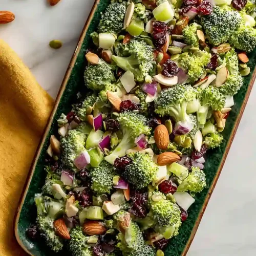 vegetarian broccoli salad