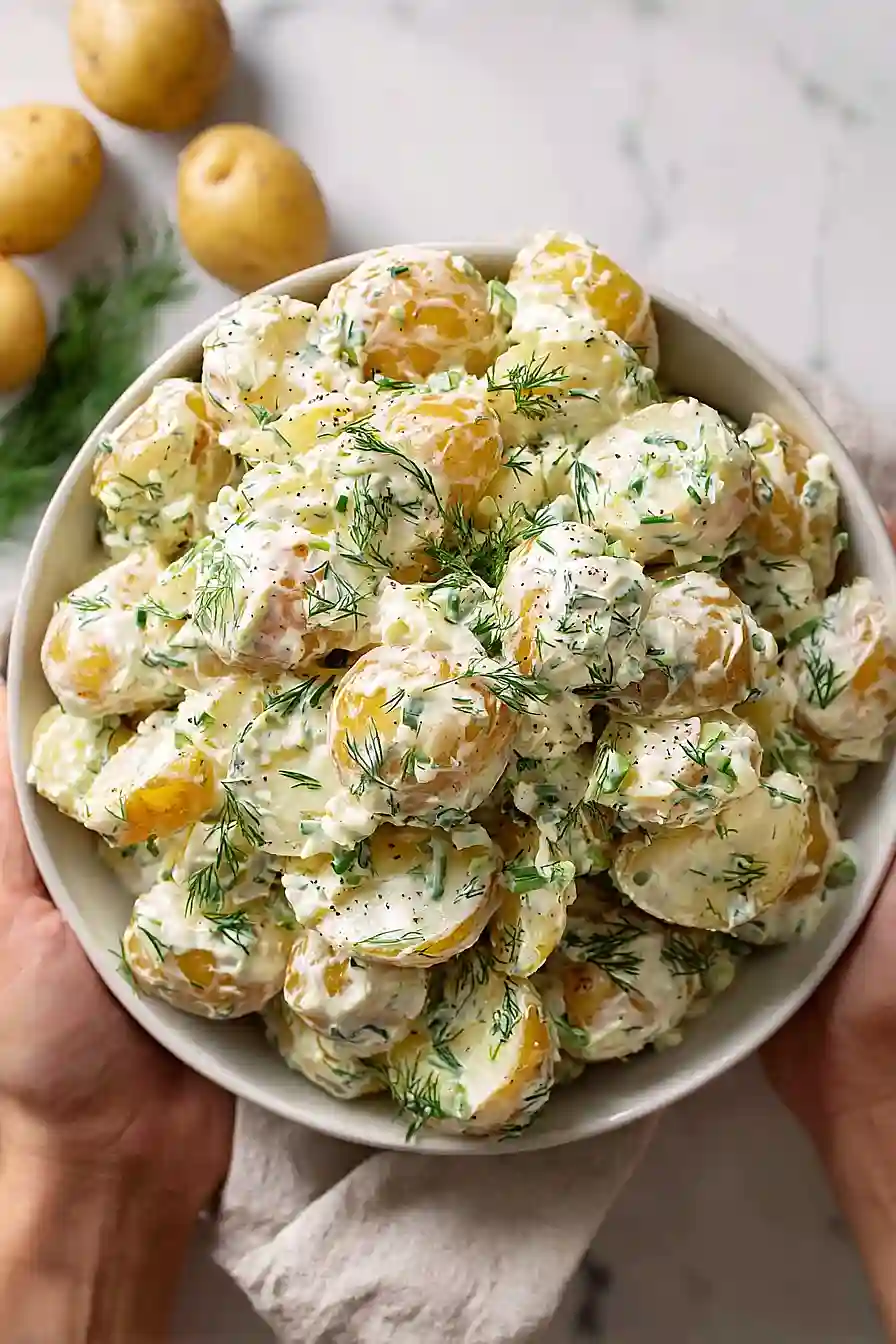 creamy dill potato salad