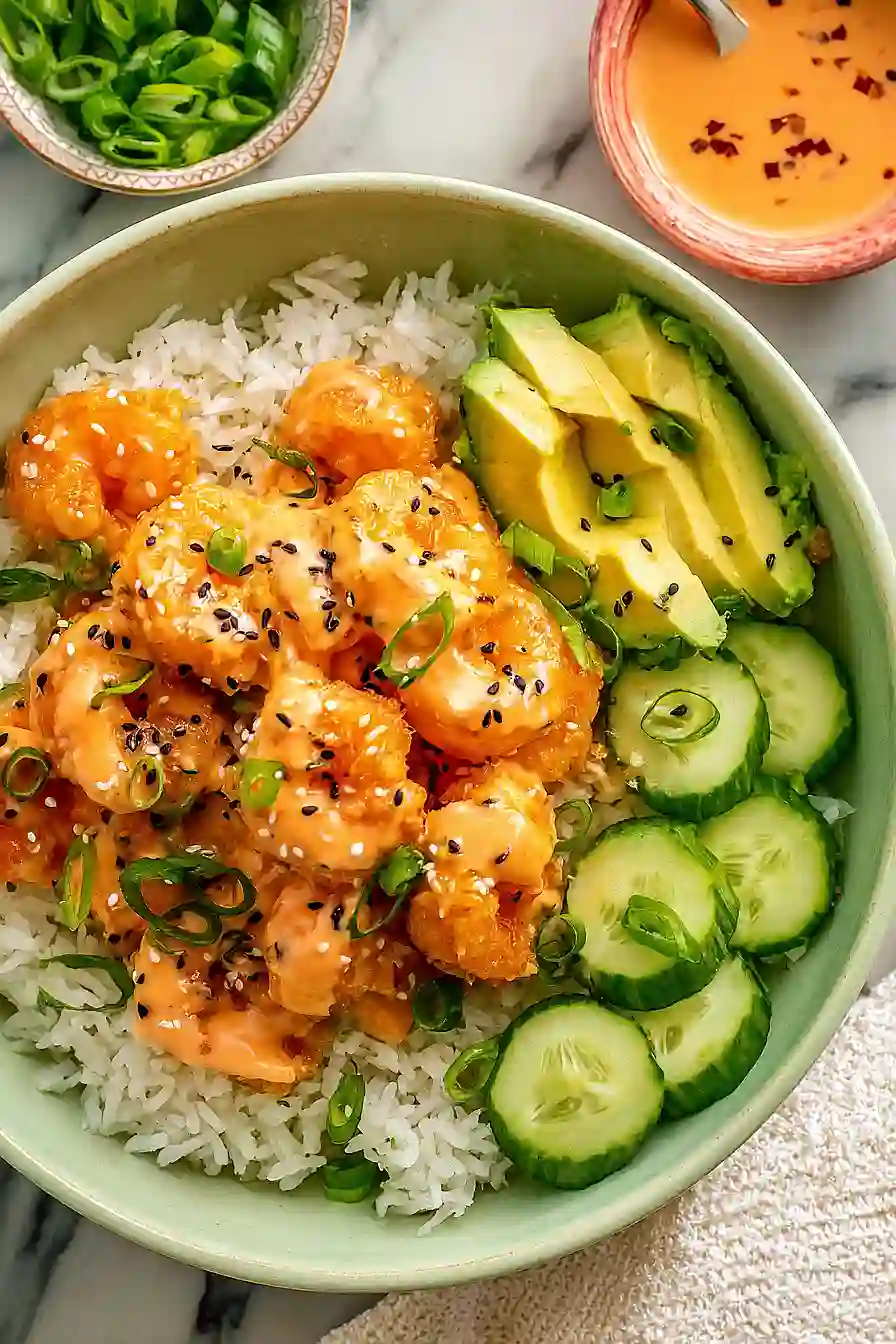 Bang Bang Shrimp Bowls
