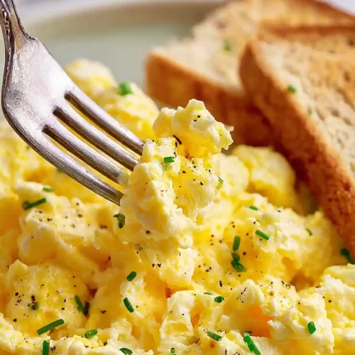 Cottage Cheese Scrambled Eggs