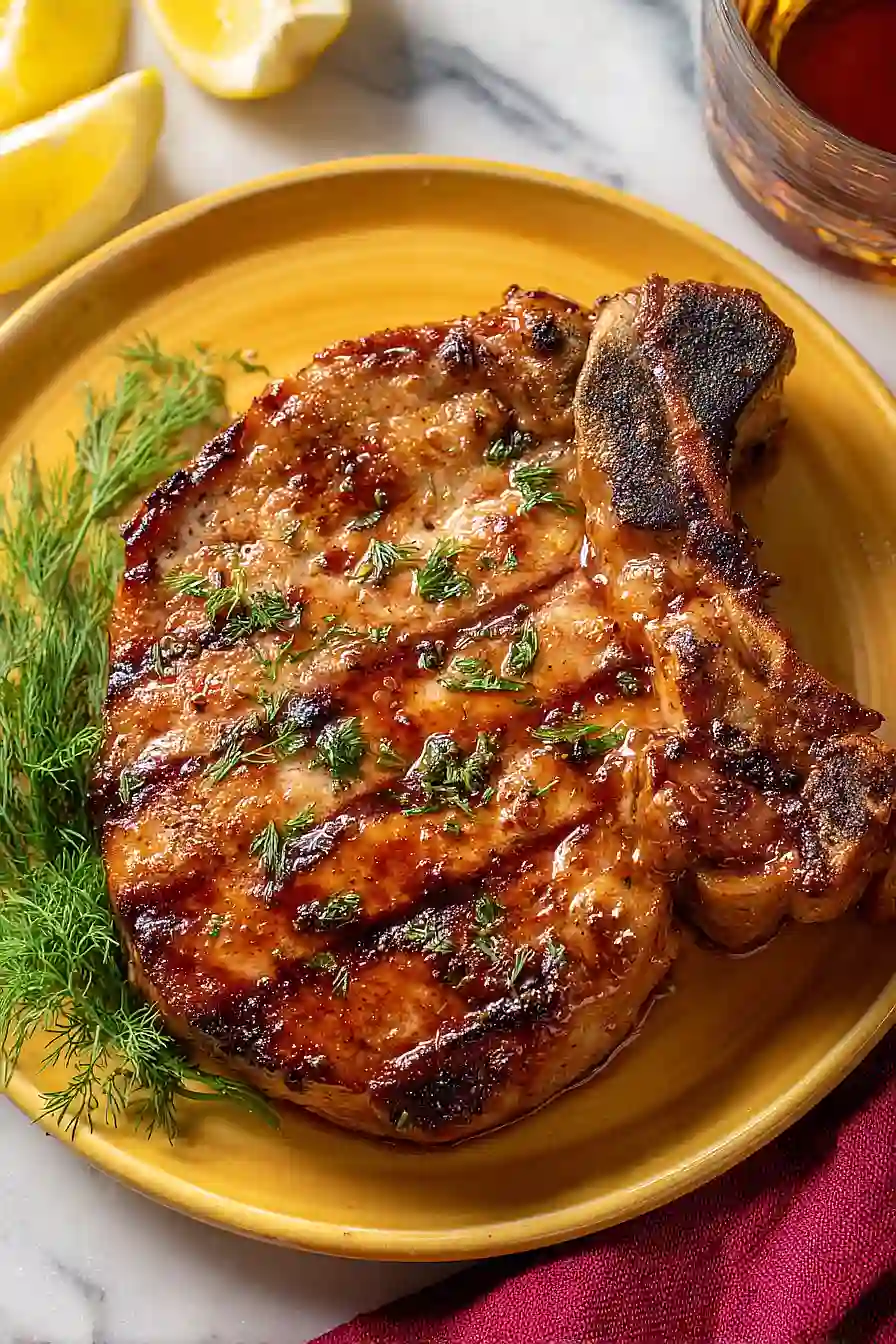 ninja foodi grilled pork chops