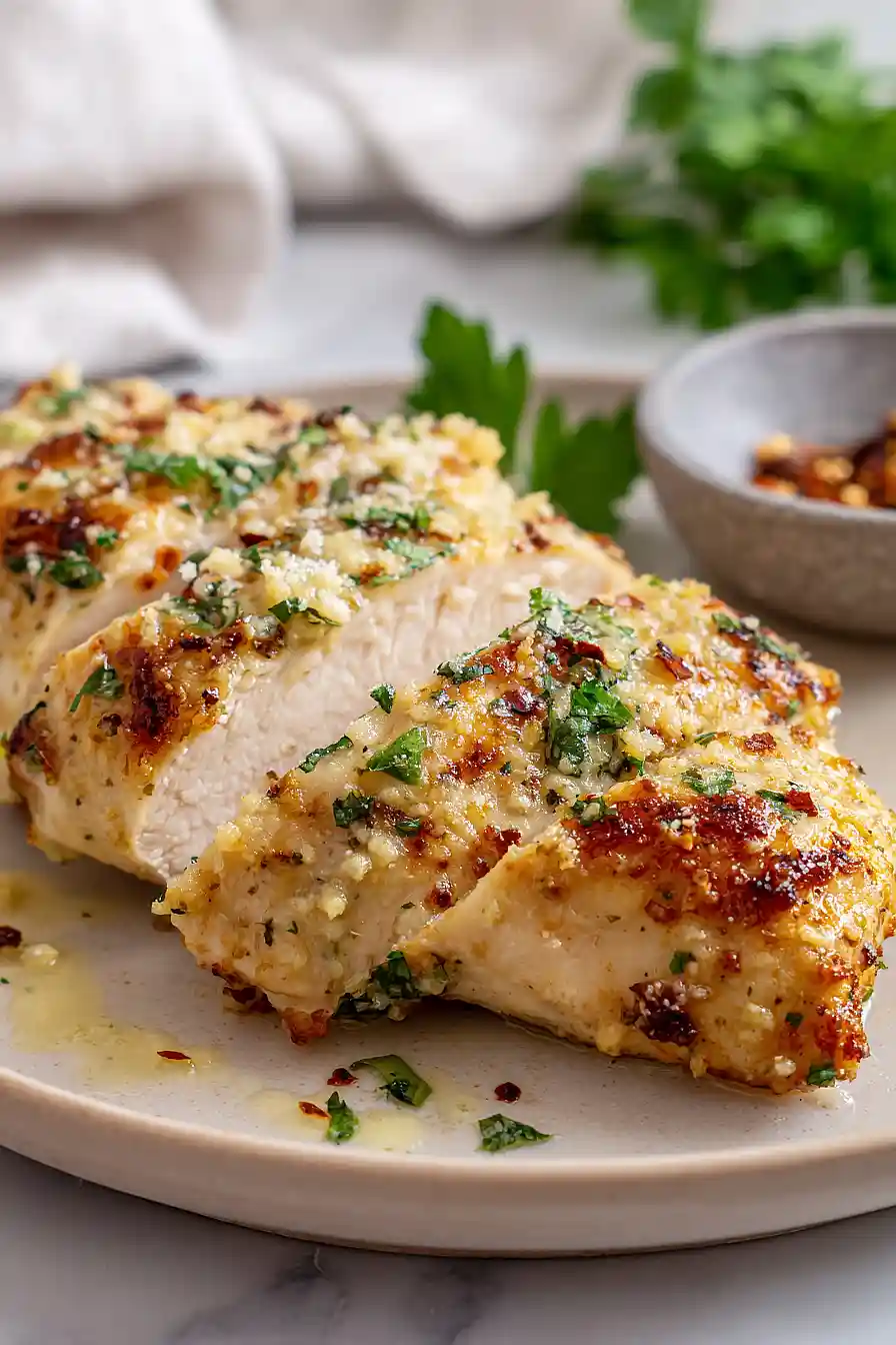 grilled garlic parmesan chicken
