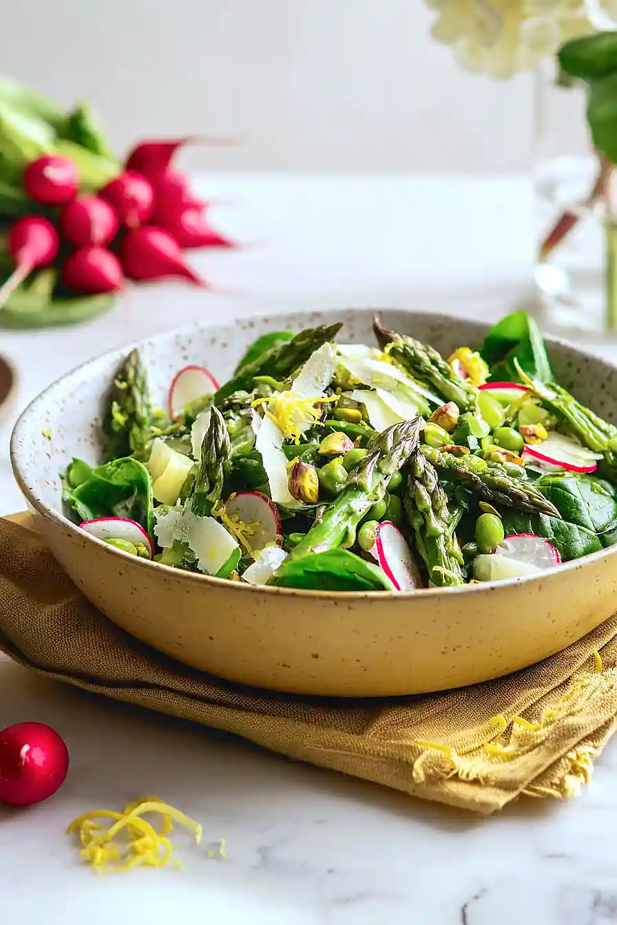 dairy free spring salad