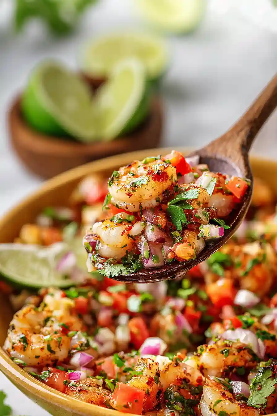 grilled shrimp ceviche