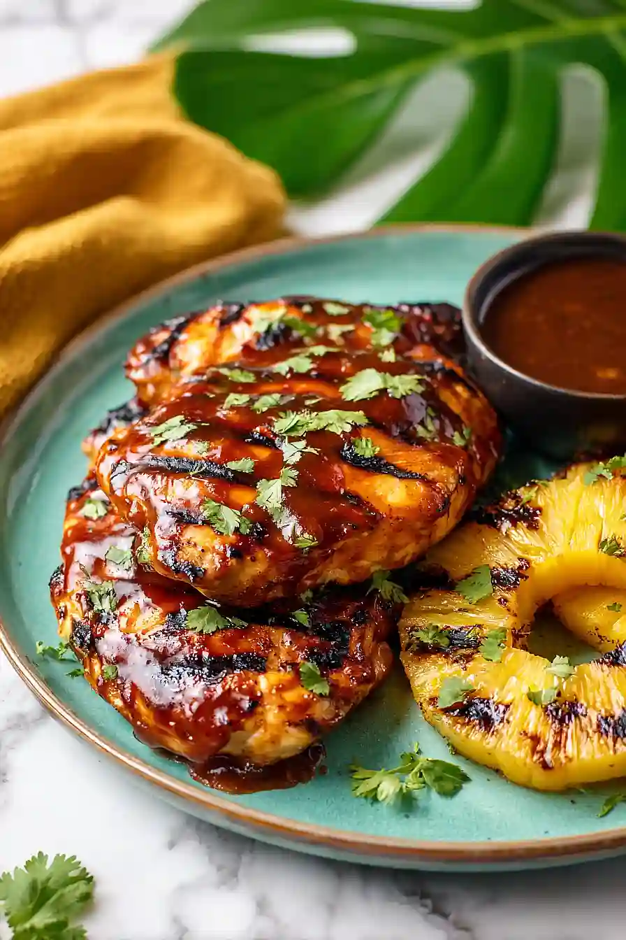 grilled pineapple bbq chicken