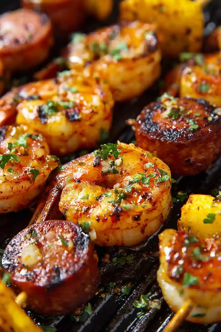 shrimp boil kabobs