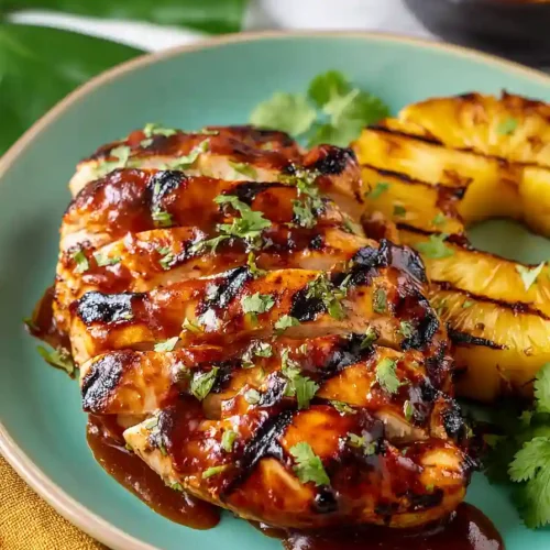 grilled pineapple bbq chicken