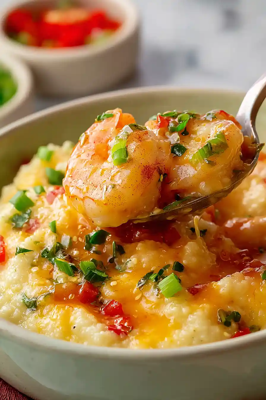 Shrimp And Grits Casserole