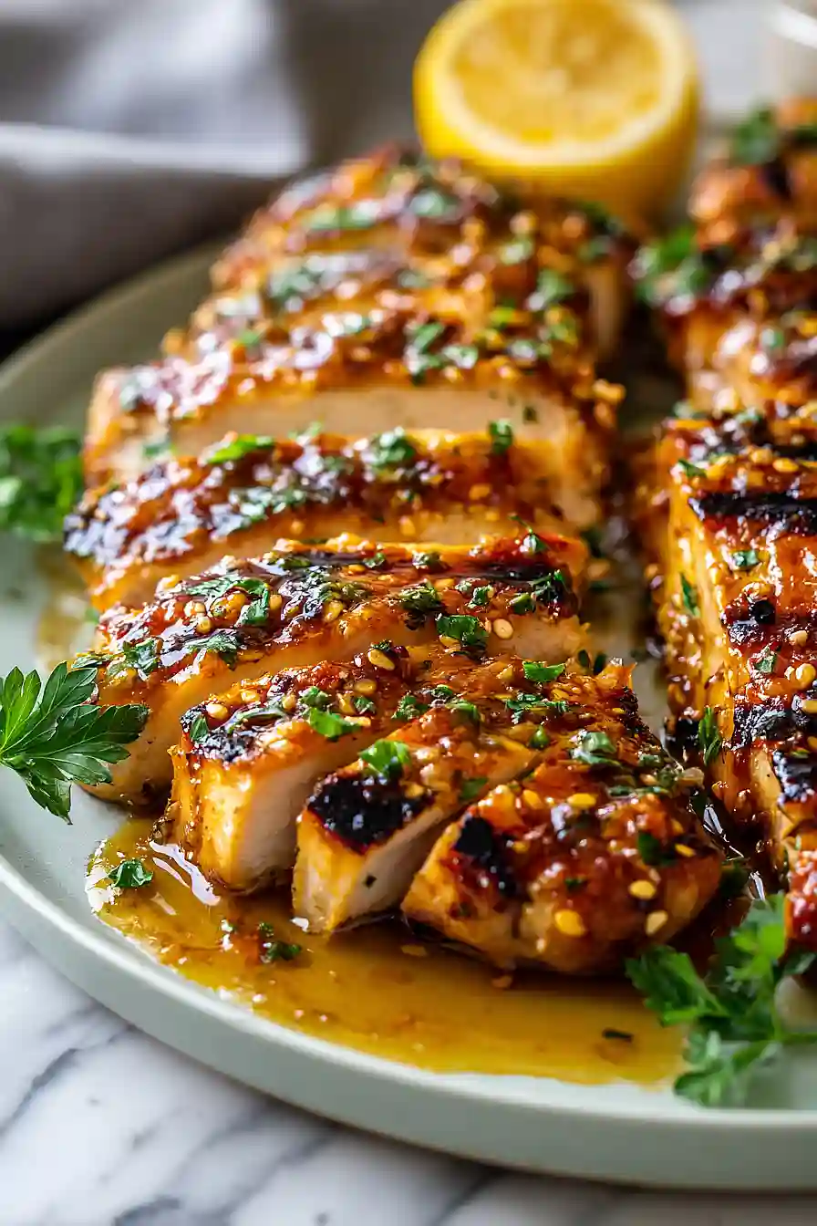 grilled honey mustard chicken