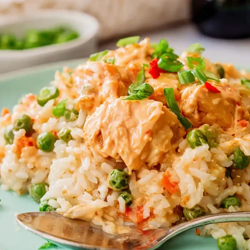 bang bang chicken and rice bake
