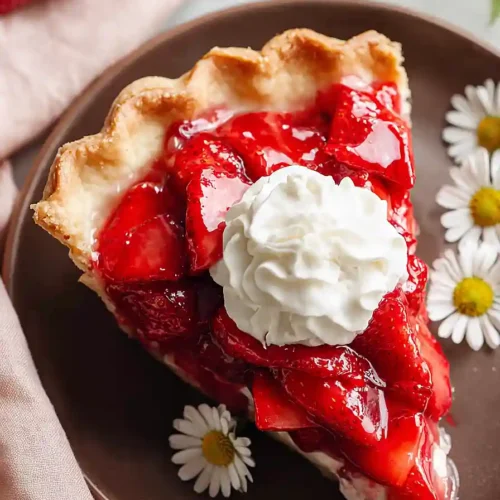 no jello strawberry pie