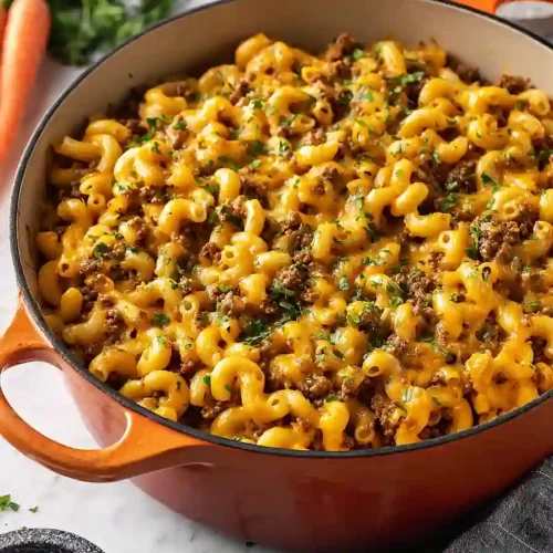 one pot hamburger casserole