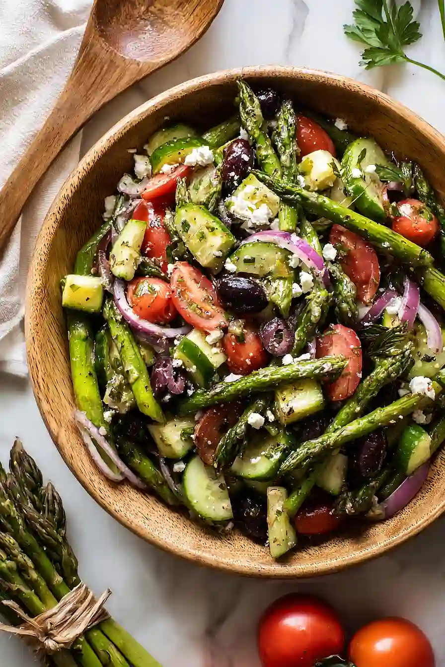 grilled asparagus salad
