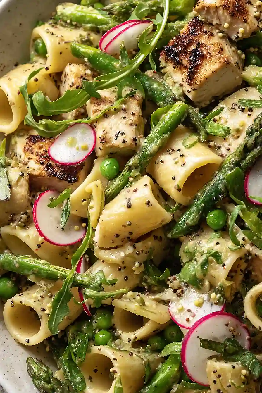 honey mustard chicken pasta salad