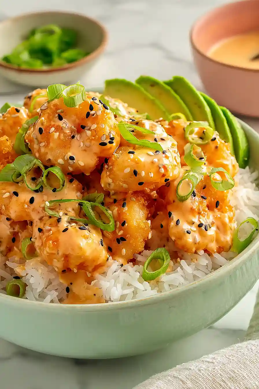 Bang Bang Shrimp Bowls